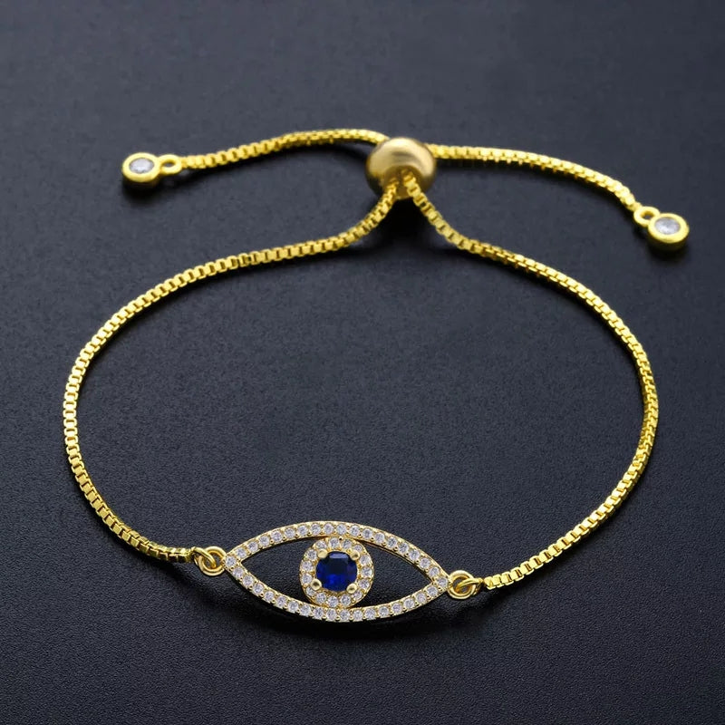 Evil Eye adjustable bracelet